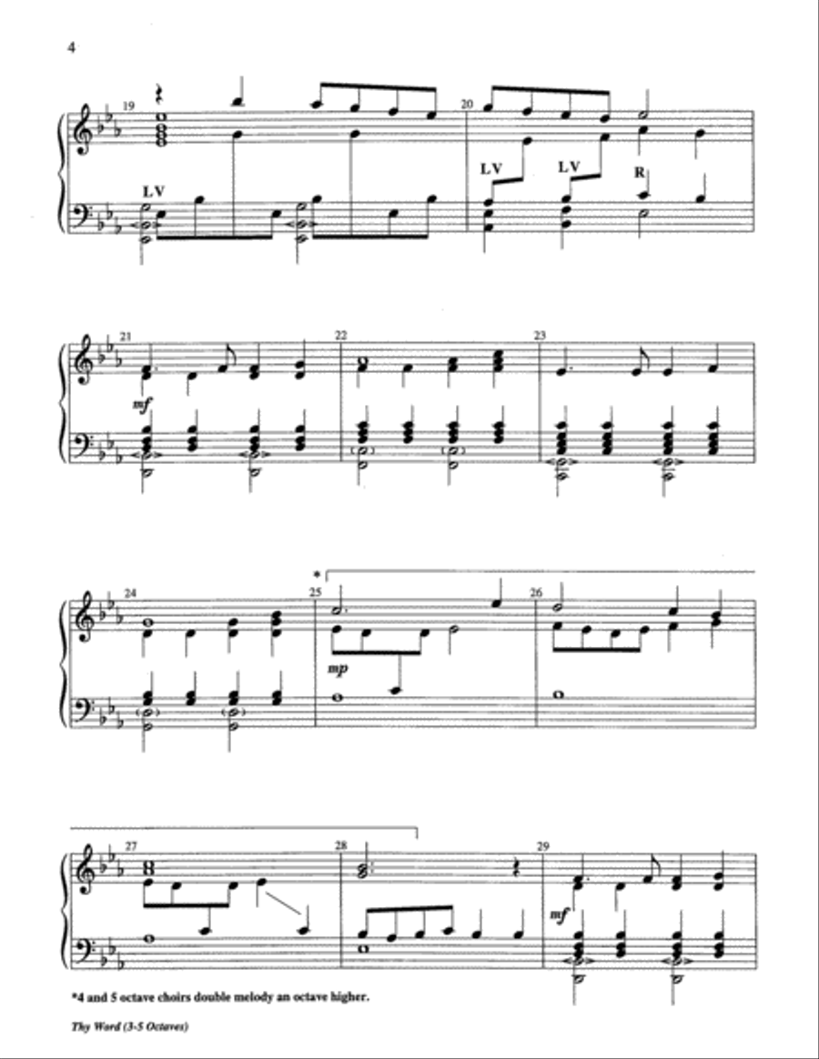 Thy Word 5-Octaves scores gallery preview page 14