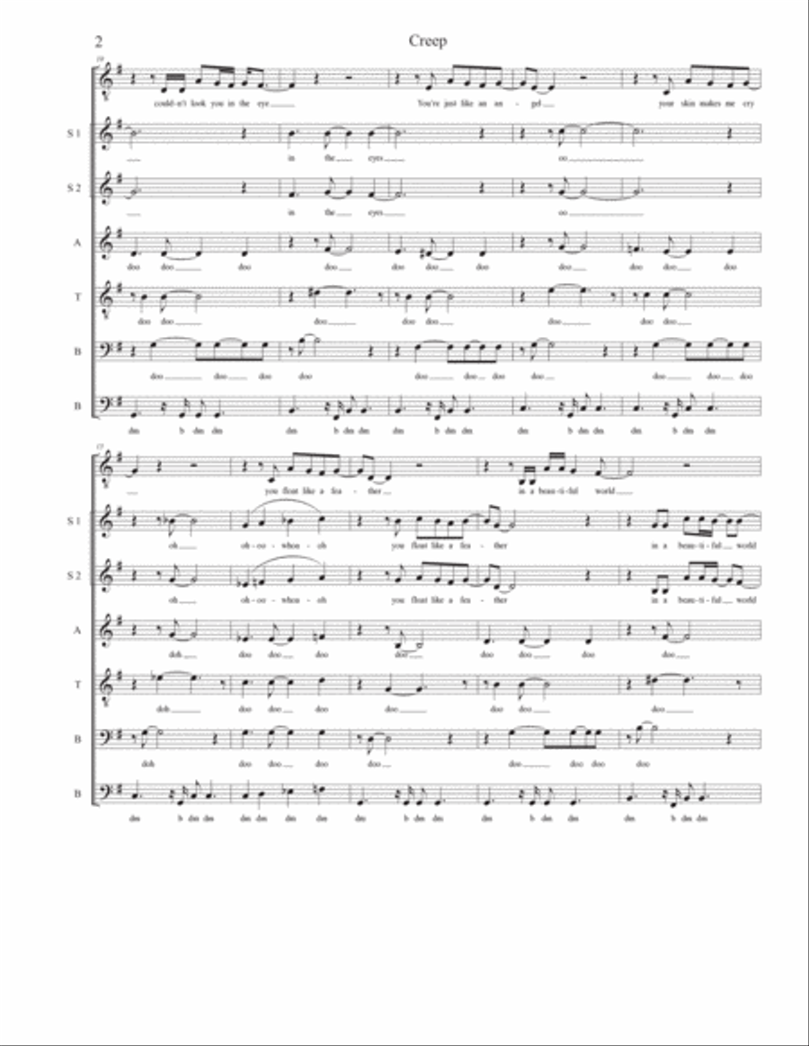 Creep Creep Divisi scores gallery preview page 2