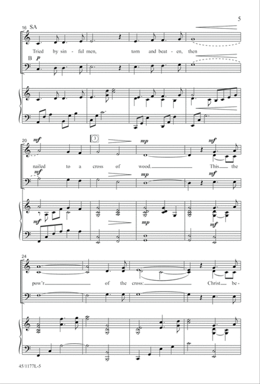 5 Getty Anthems for about 10 Singers 4-Part scores gallery preview page 6
