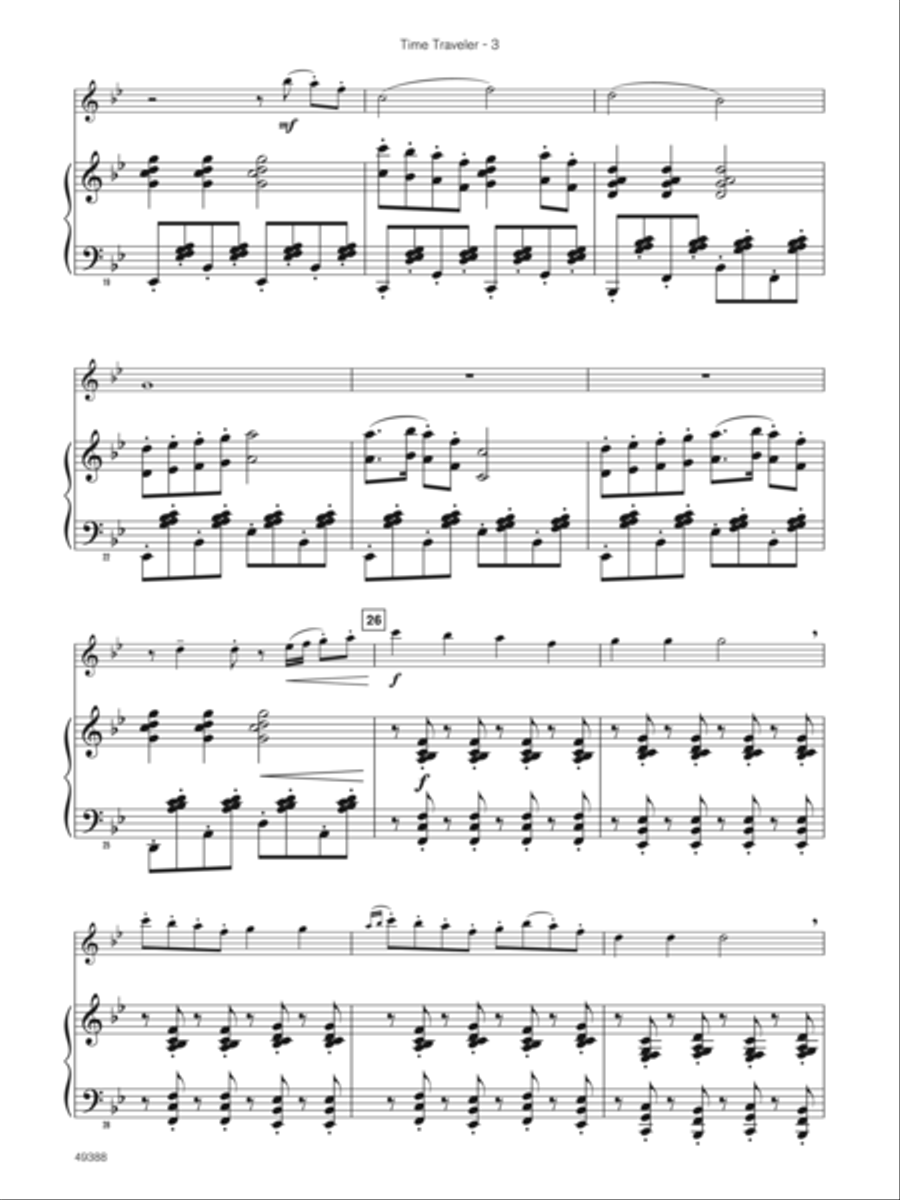 Time Traveler (Sound Innovations Soloist, Bassoon) Small Ensemble scores gallery preview page 6