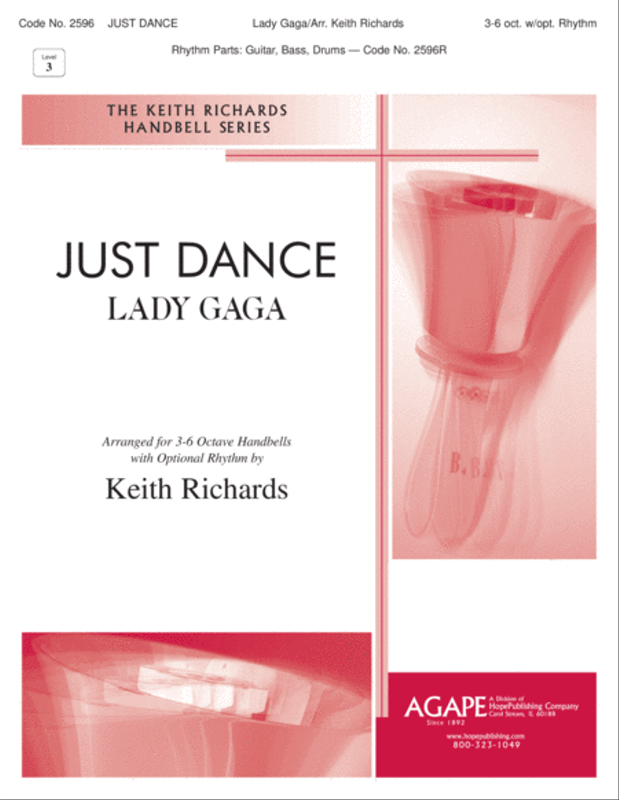 Just Dance Handbell Choir scores gallery preview page 1
