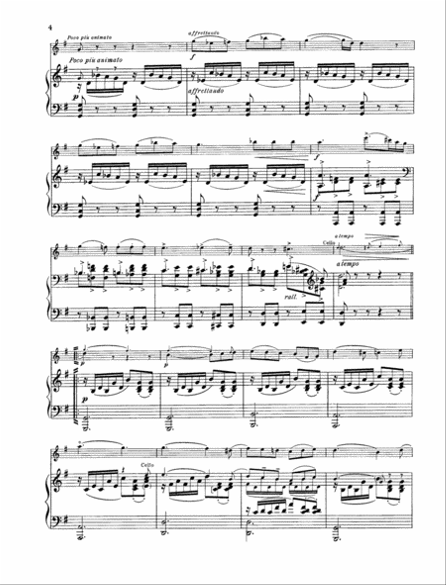 La Serenata G major La Serenata G major Violin Solo scores gallery preview page 3