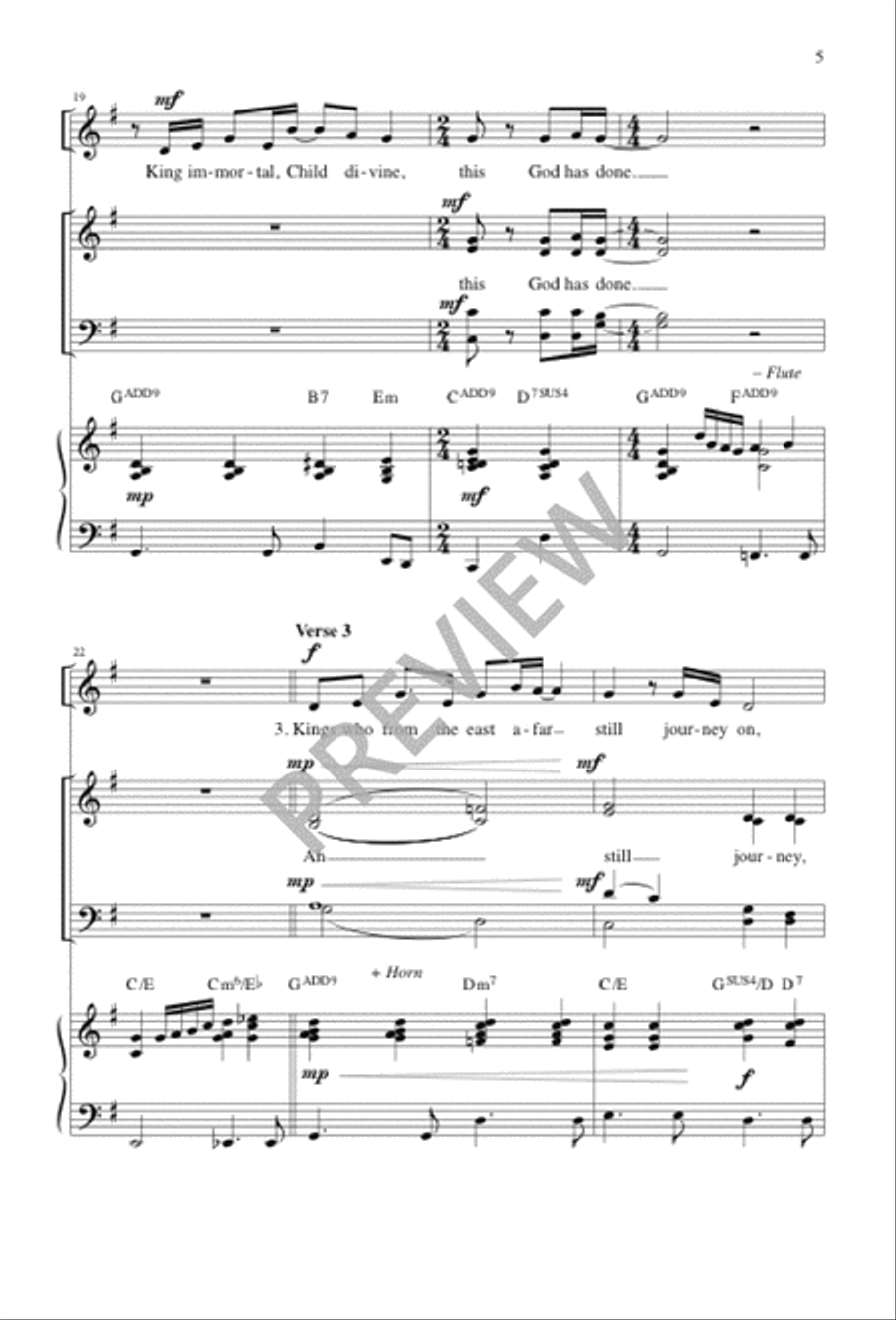 Journey On Journey On 4-Part scores gallery preview page 5