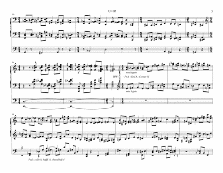 U=IR Organ Solo scores gallery preview page 3