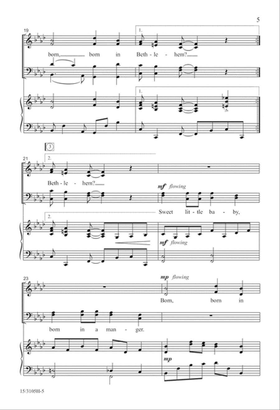 What You Gonna Call Your Pretty Little Baby? 4-Part scores gallery preview page 6