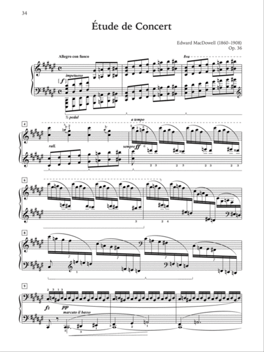 Classics for the Advancing Pianist: Edward MacDowell 1-3 (Value Pack) Piano Solo scores gallery preview page 27