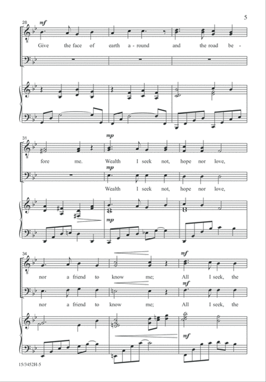 Give to Me the Life I Love TTB scores gallery preview page 5