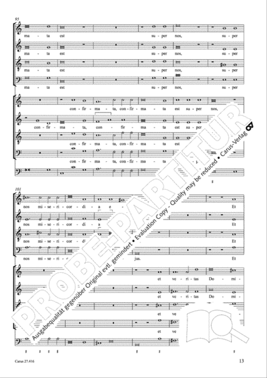 Laudate Dominum III Laudate Dominum III 4-Part scores gallery preview page 14