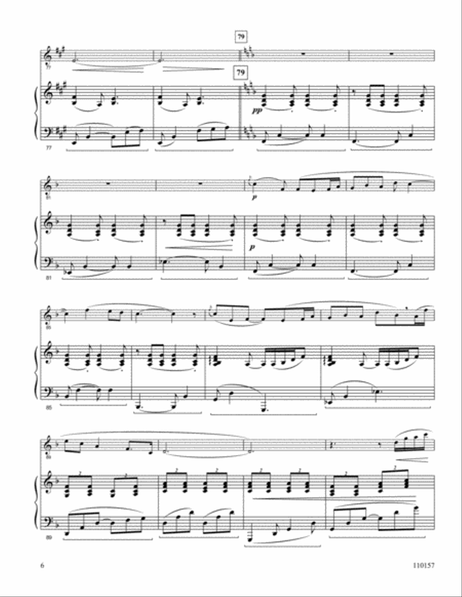 Bring A Torch, Jeanette, Isabella Flute Solo scores gallery preview page 6