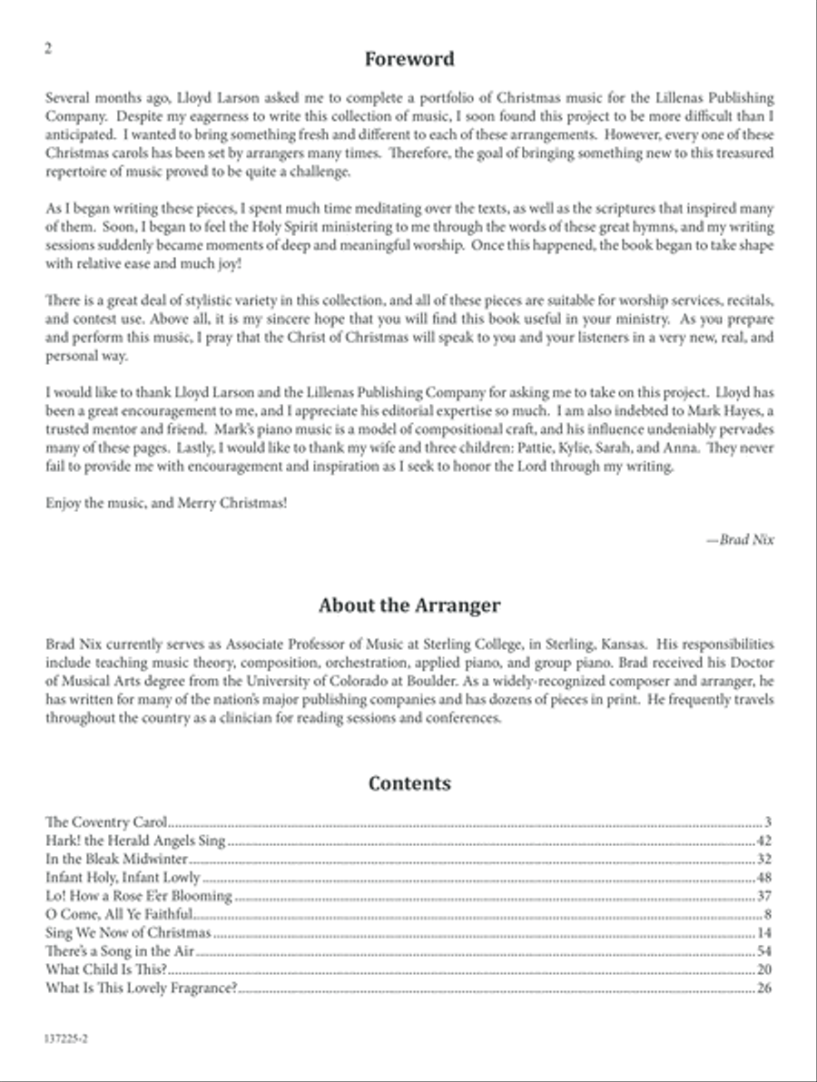 Born the King of Angels Born the King of Angels Piano Solo scores gallery preview page 2