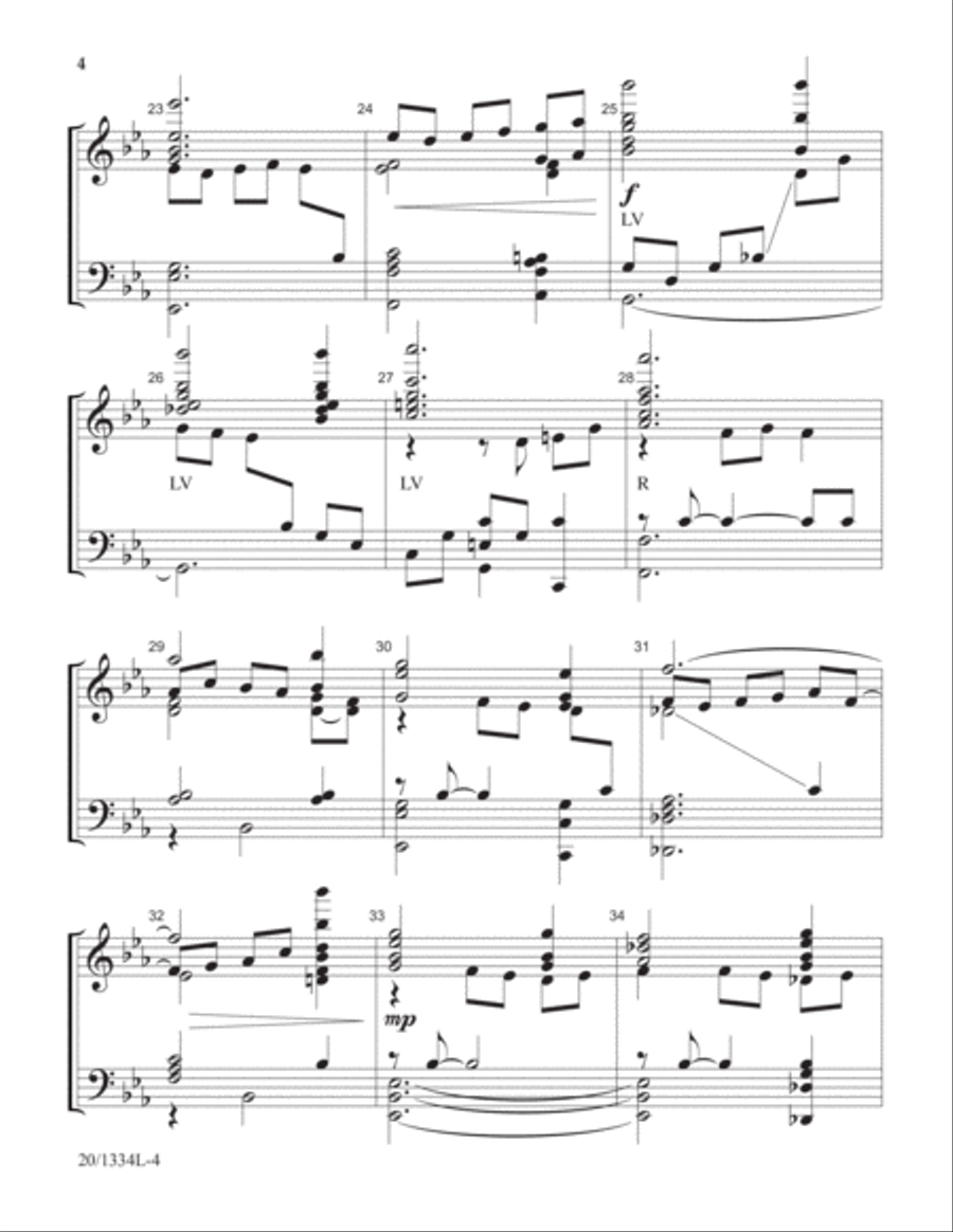 Holy is the Lord 5-Octaves scores gallery preview page 4