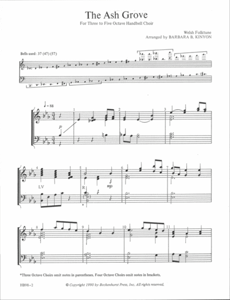 The Ash Grove 5-Octaves scores gallery preview page 2