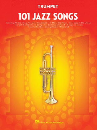 Book cover for 101 Jazz Songs for Trumpet