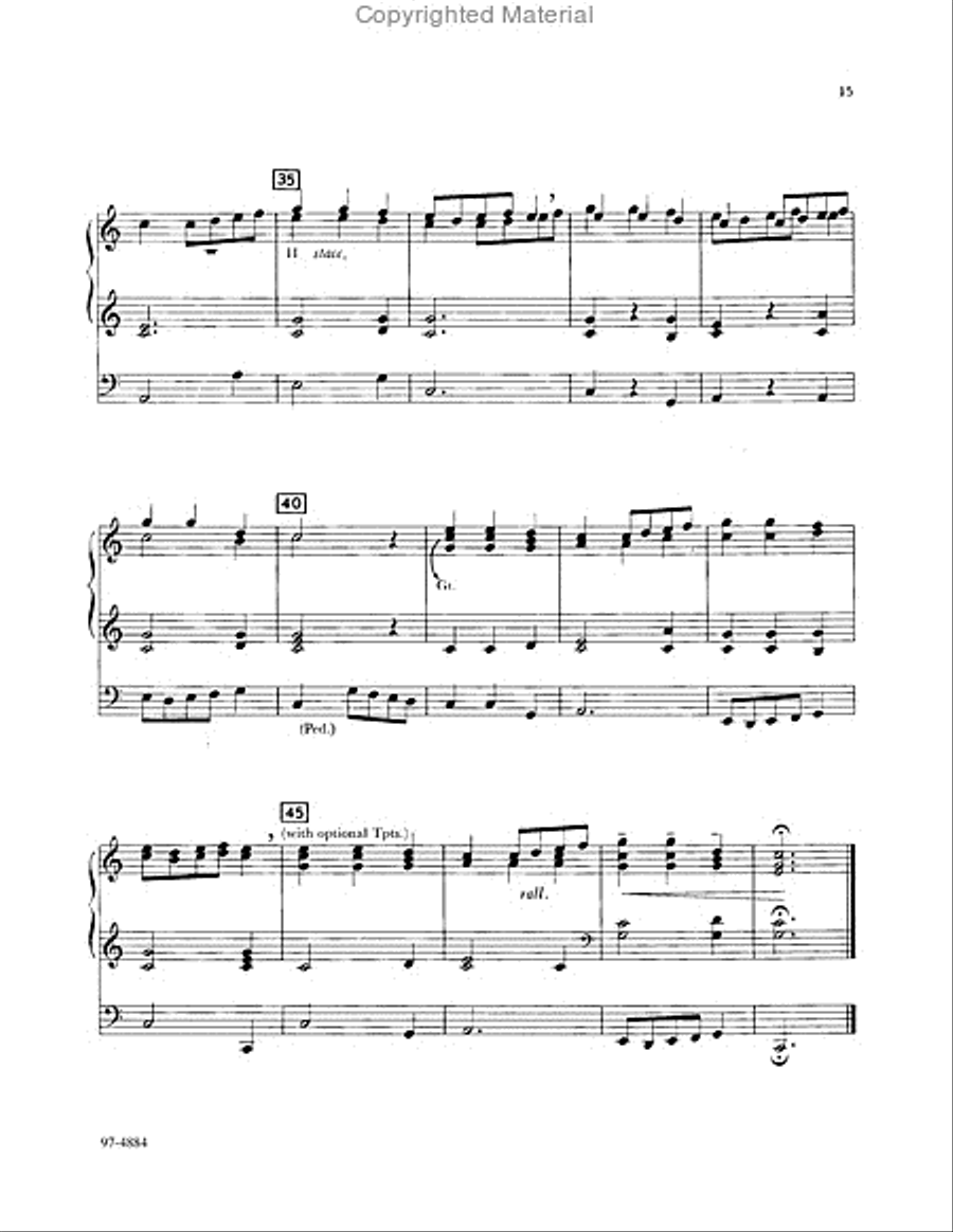 Baroque Composers of the Chapels Royal Trumpet scores gallery preview page 13