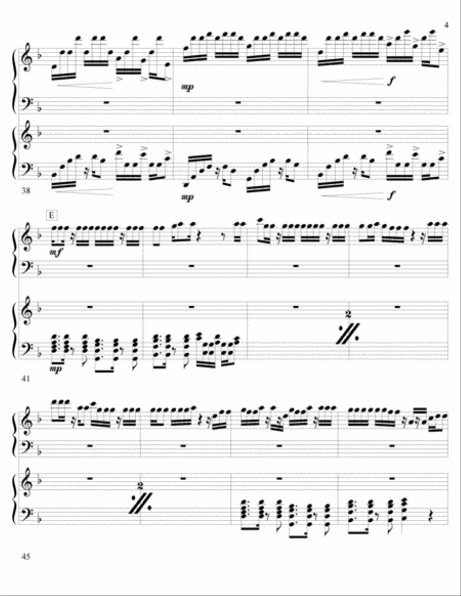 Shape Of You Marimba scores gallery preview page 5