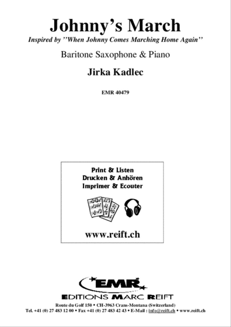 Johnny's March Baritone Saxophone scores gallery preview page 2