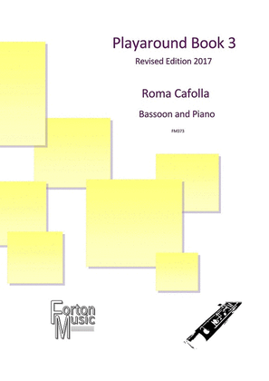 Book cover for Playaround Book 3 for Bassoon - Revised Edition 2017