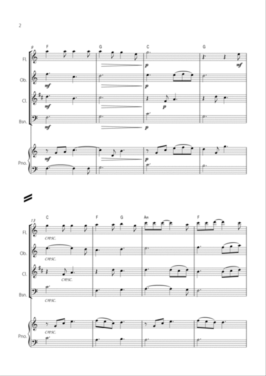 Hallelujah Chamber Music scores gallery preview page 2