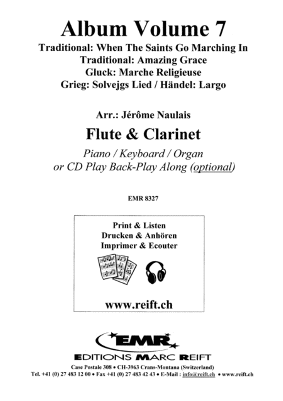 Album Volume 7 Woodwind Ensemble scores gallery preview page 2