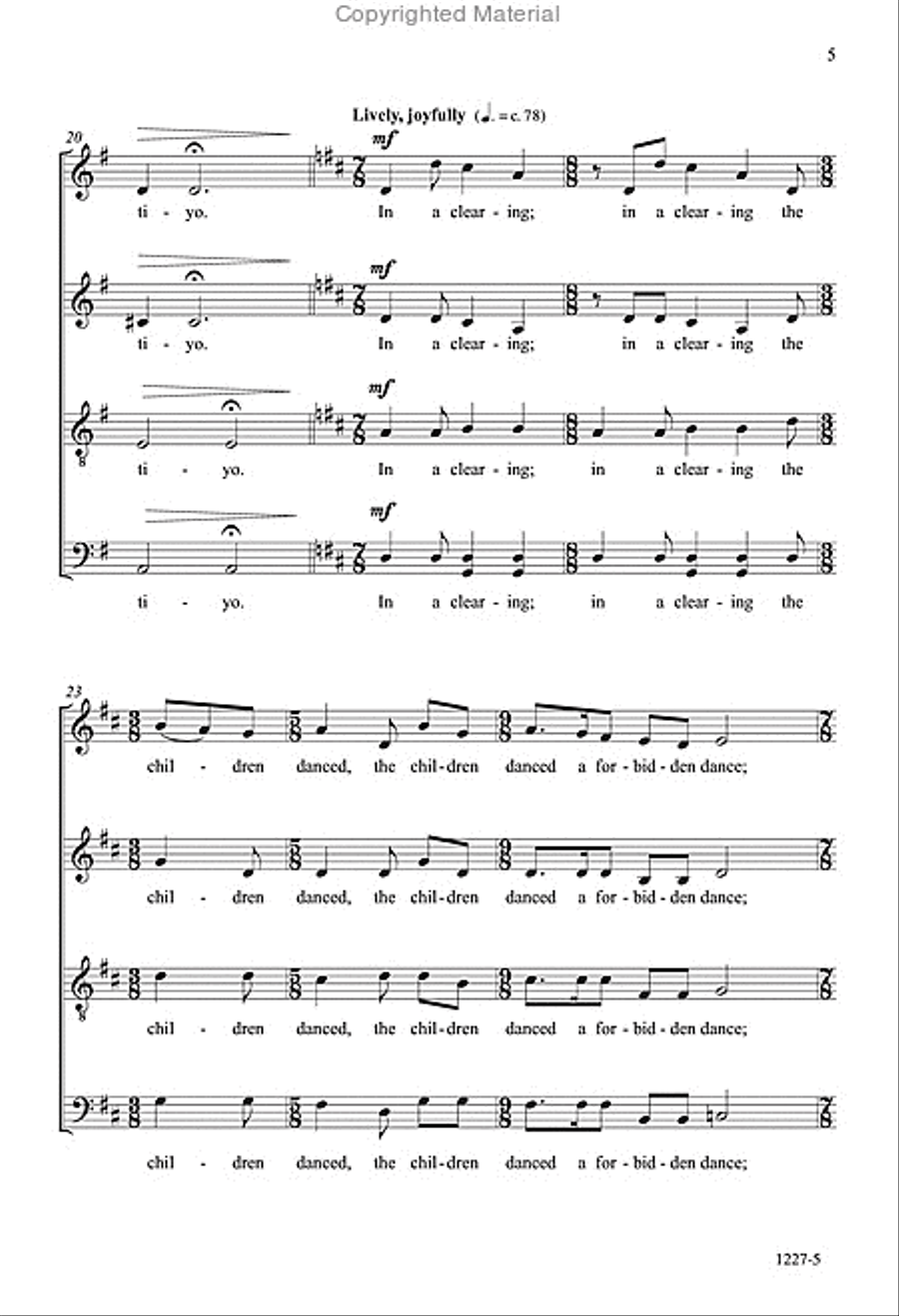 Celestial Dance - SATB divisi Octavo Divisi scores gallery preview page 4