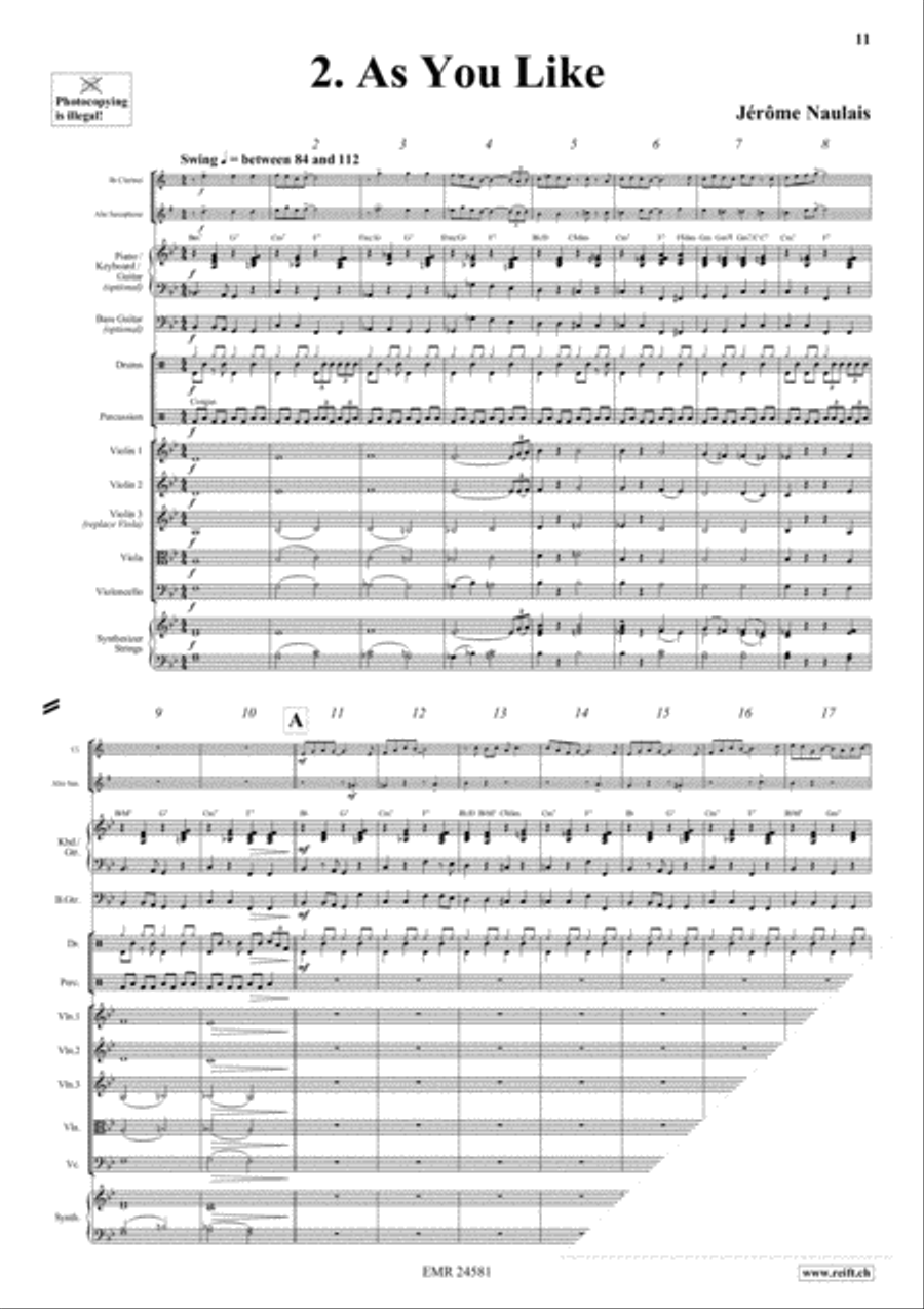 Play With Your Band Volume 1 Woodwind Ensemble scores gallery preview page 4