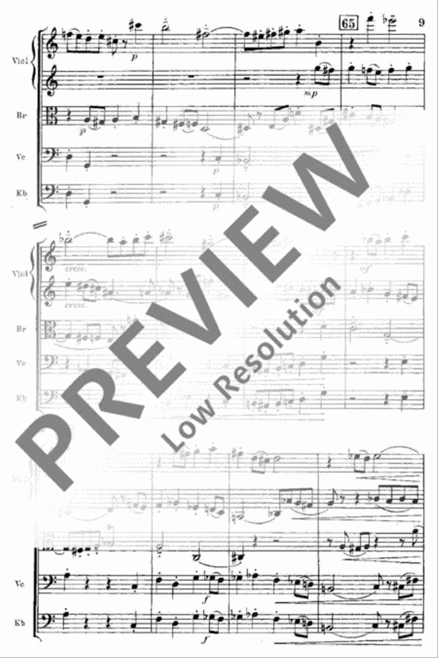 Spielmusik String Orchestra scores gallery preview page 10