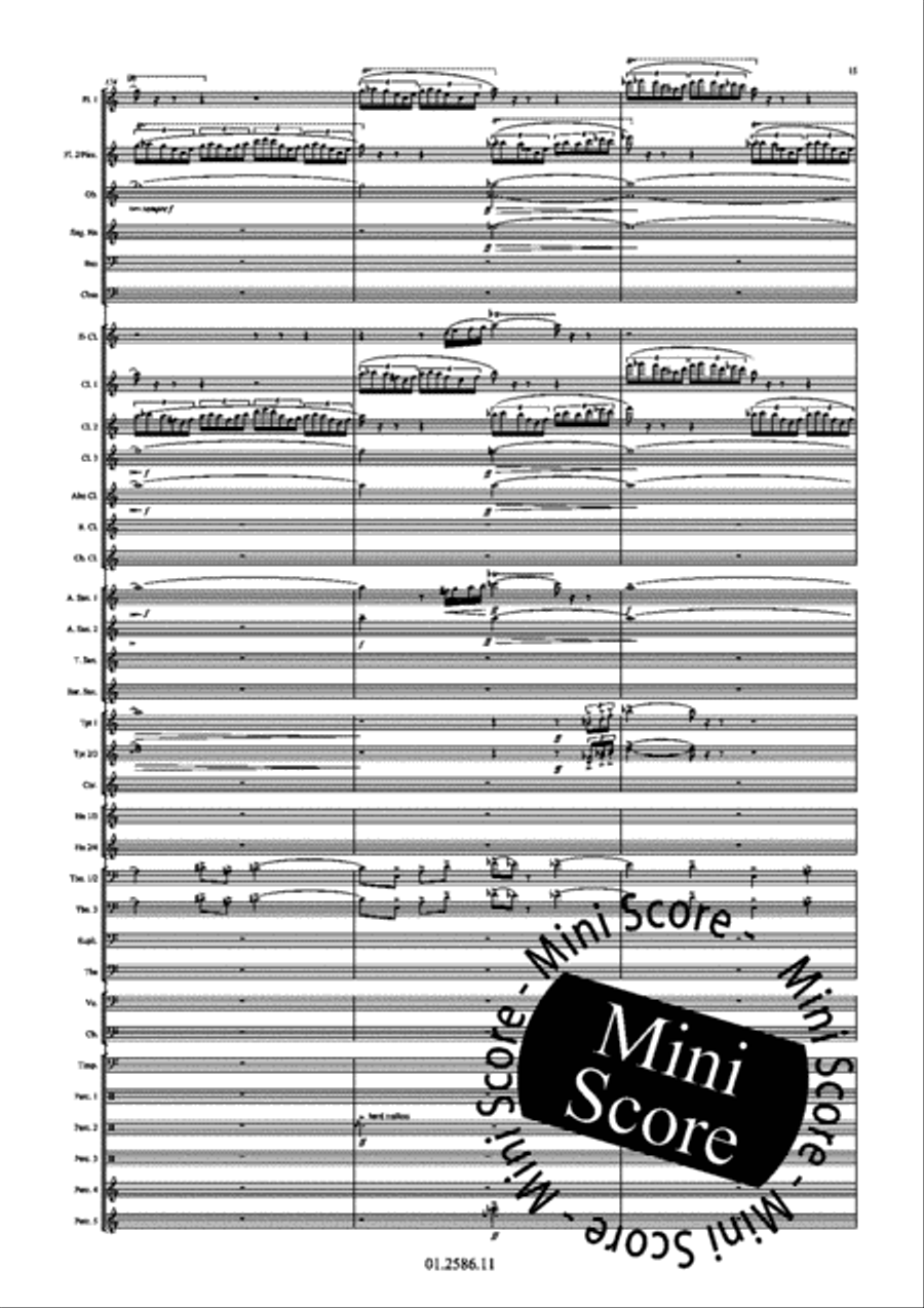 Skies Concert Band scores gallery preview page 23