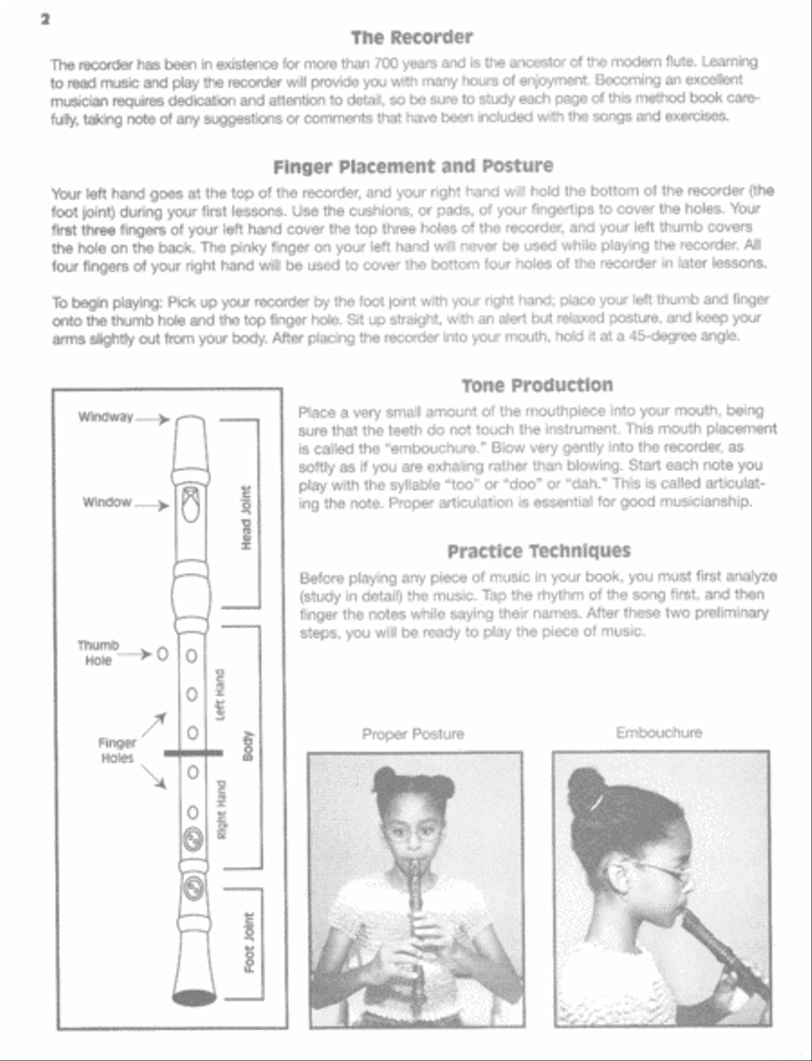 Recorder Express (Soprano Recorder Method for Classroom or Individual Use) image number null