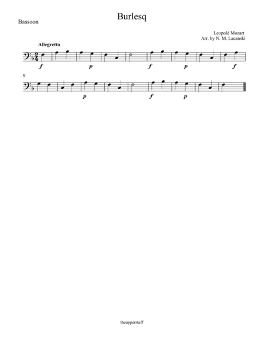 Burlesq Woodwind Duet scores gallery preview page 2