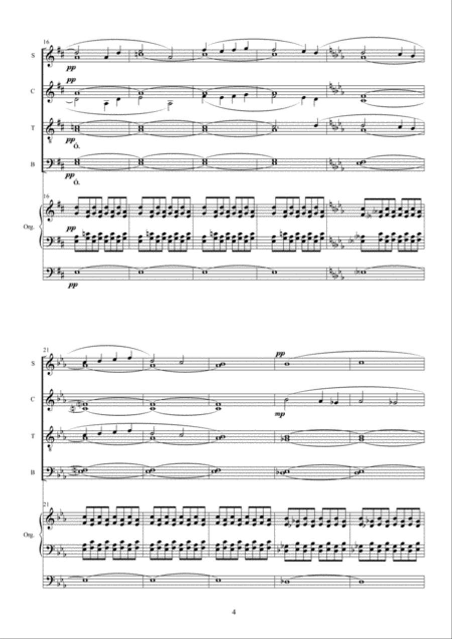 Adeste Fideles 4-Part scores gallery preview page 6