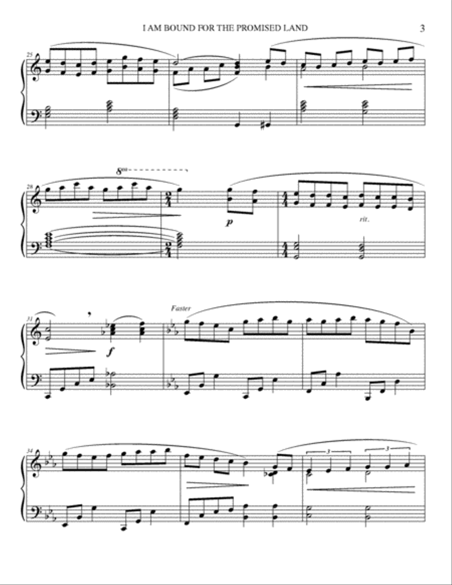 Lead Me To Calvary Piano Book Voice scores gallery preview page 4