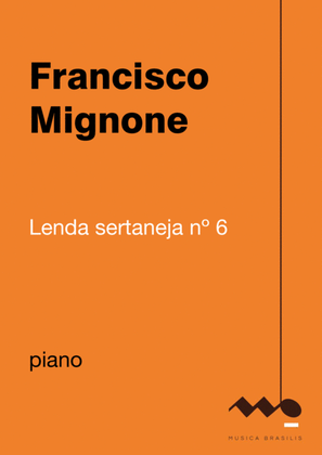 Book cover for Lenda sertaneja n.6