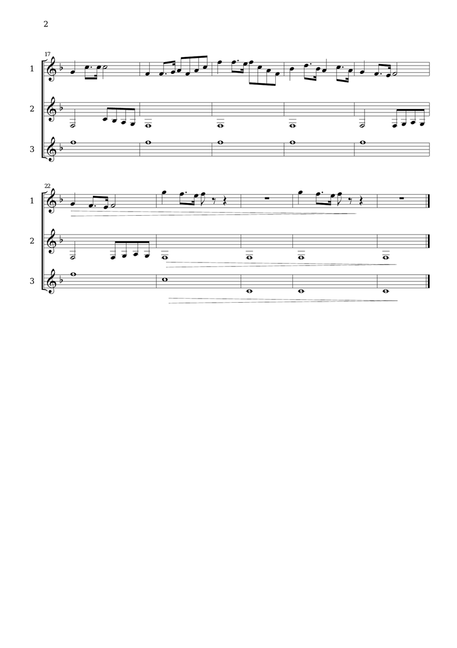 15 easy clarinet trios Clarinet Trio scores gallery preview page 4