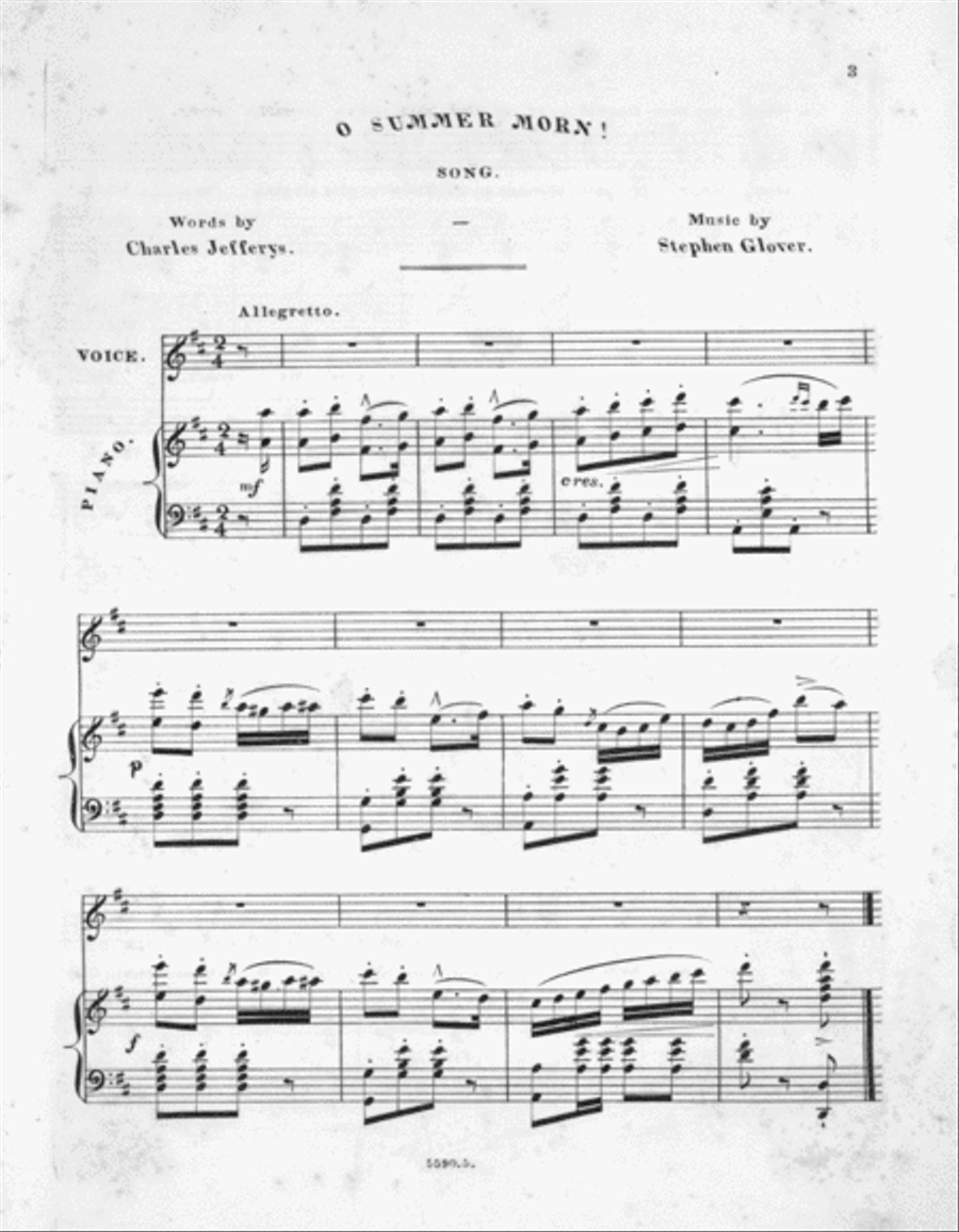 Dear Summer Morn Voice scores gallery preview page 2