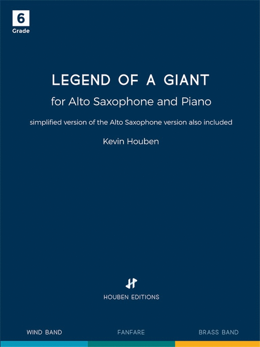 Legend of a Giant Alto Saxophone scores gallery preview page 1