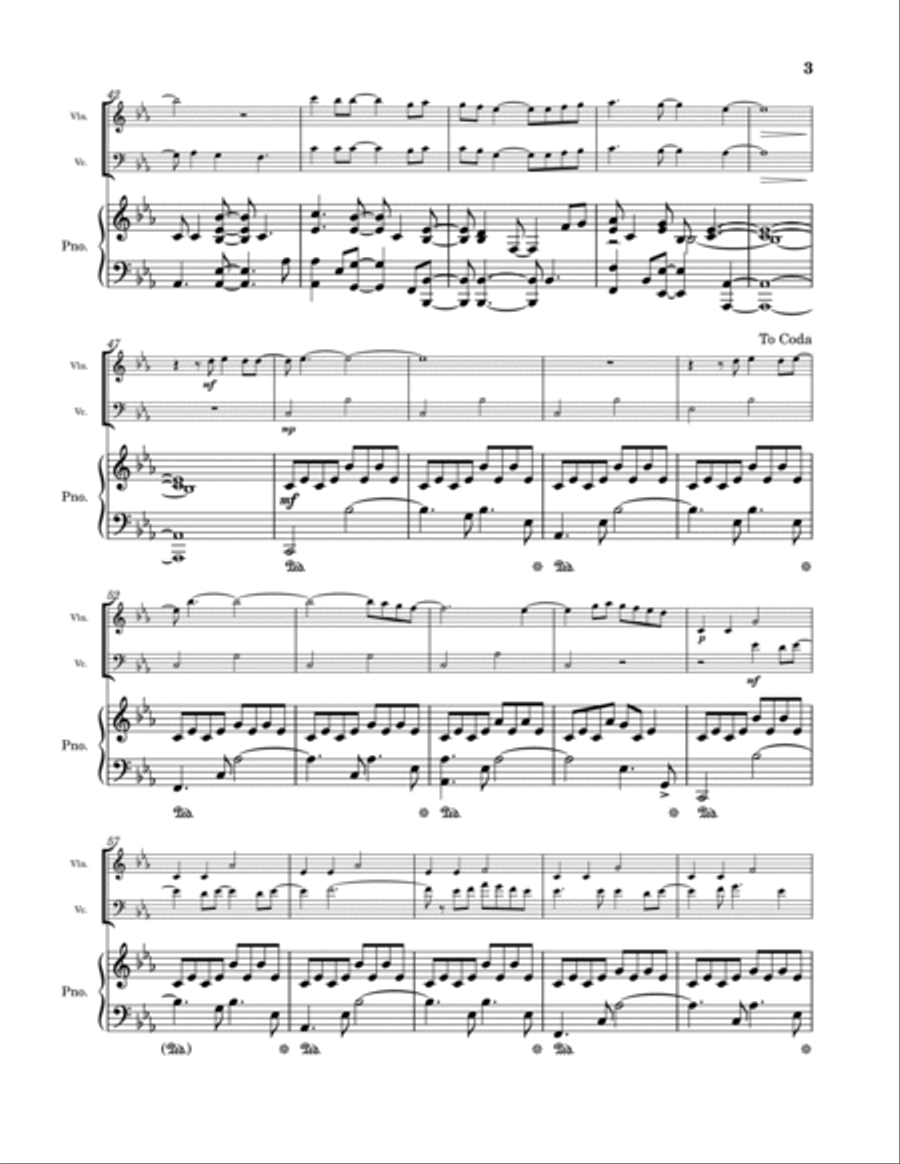Turning Tables Piano Trio scores gallery preview page 3