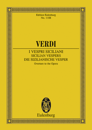 Book cover for Sicilian Vespers Overture