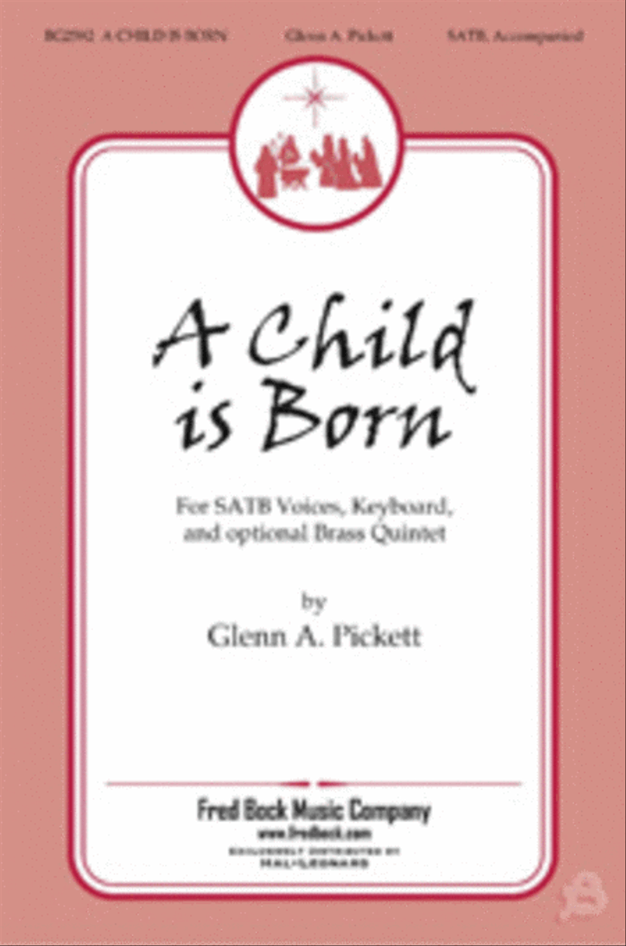 A Child Is Born 4-Part scores gallery preview page 1