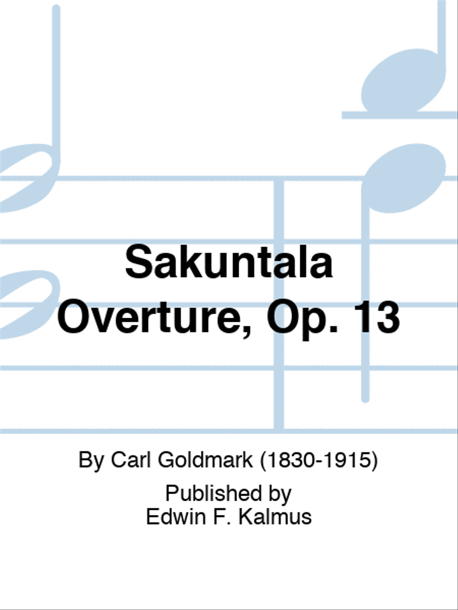 Sakuntala Overture, Op. 13 Score scores gallery preview page 1