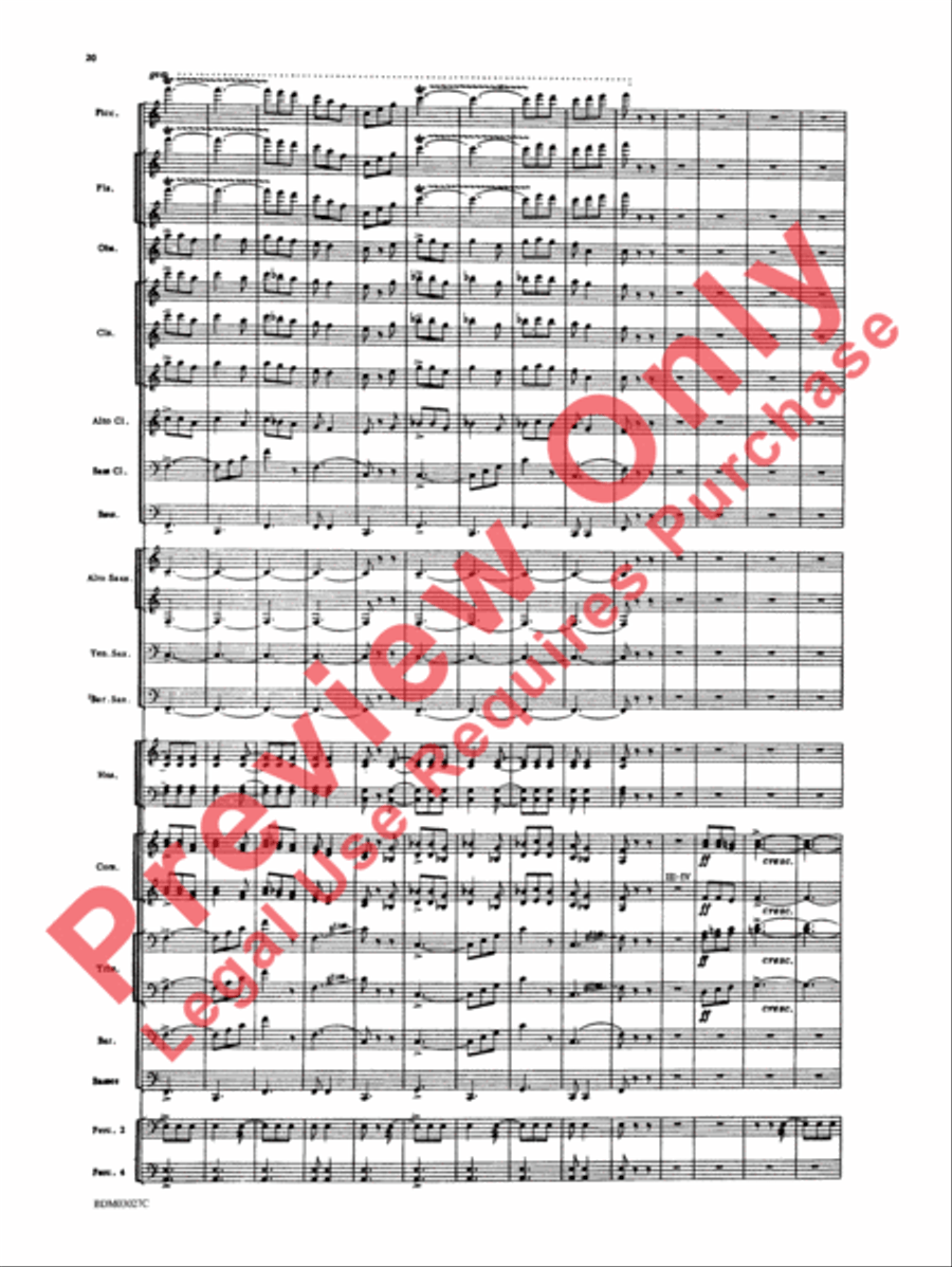 La Fiesta Mexicana Concert Band scores gallery preview page 23