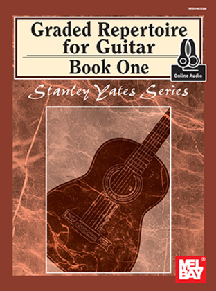 Book cover for Graded Repertoire for Guitar, Book One