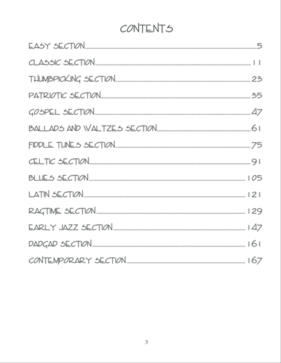 Guitar Journals - Fingerstyle Fingerpicking Guitar scores gallery preview page 10