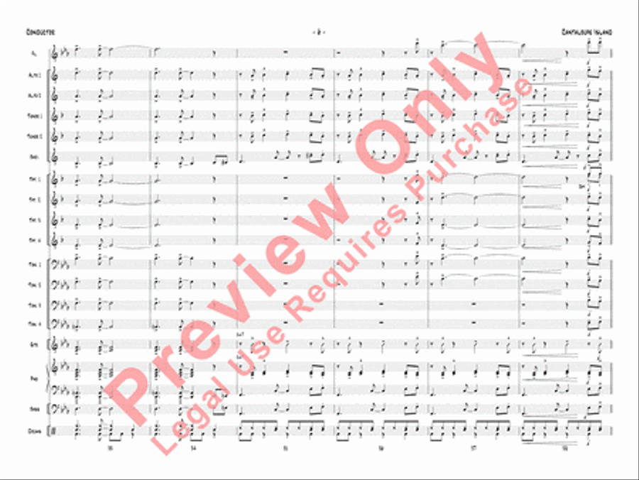 Cantaloupe Island Jazz Ensemble scores gallery preview page 9