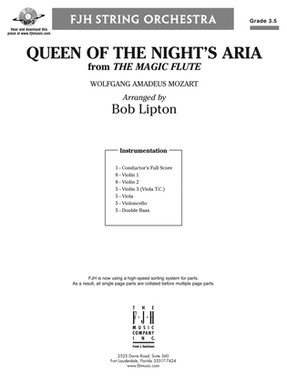 Queen of the Night's Aria: Score