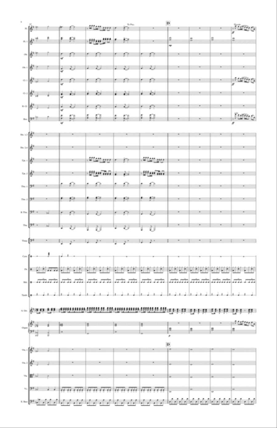 Fooling Yourself (the Angry Young Man) Full Orchestra scores gallery preview page 6