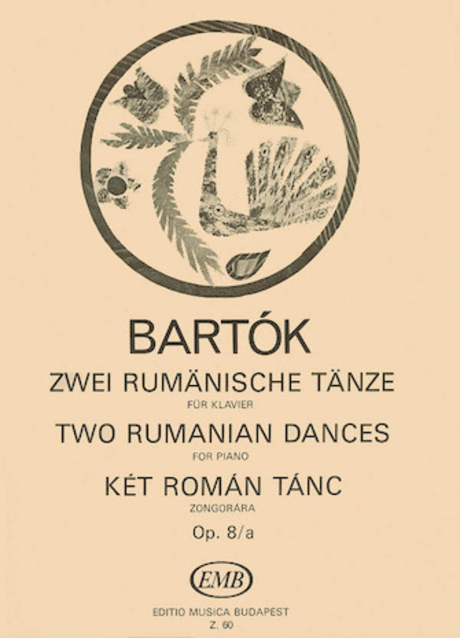 2 Rumanian Dances, Op. 8a