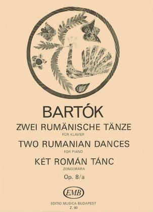 Book cover for 2 Rumanian Dances, Op. 8a