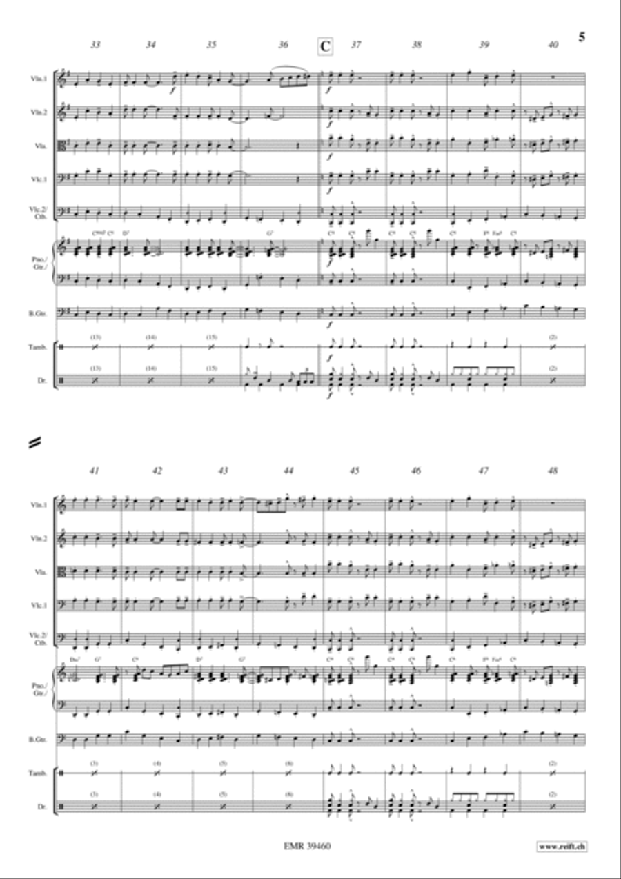 Swinging Santa Claus Swinging Santa Claus Bass Guitar scores gallery preview page 4