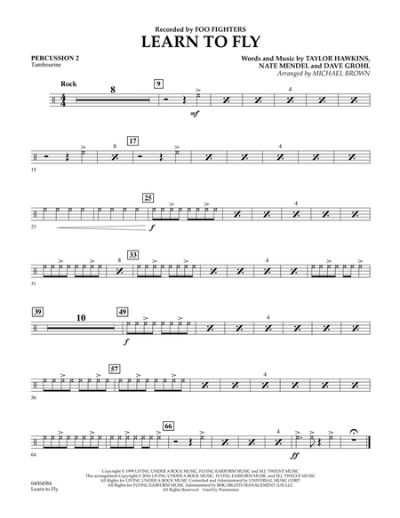 Learn to Fly - Percussion 2