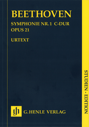 Book cover for Symphony C Major Op. 21, No. 1